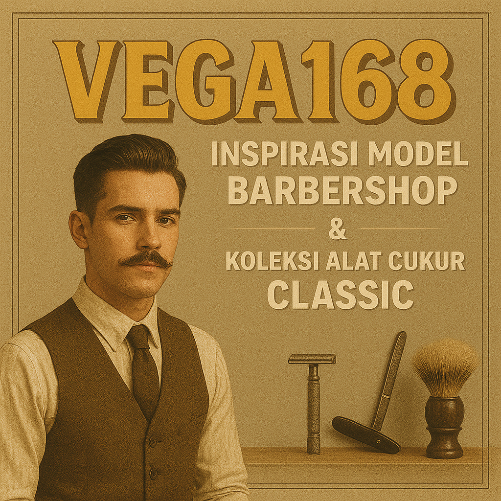 Vega168 : Inspirasi Model Barbershop & Koleksi Alat Cukur Classic image 1